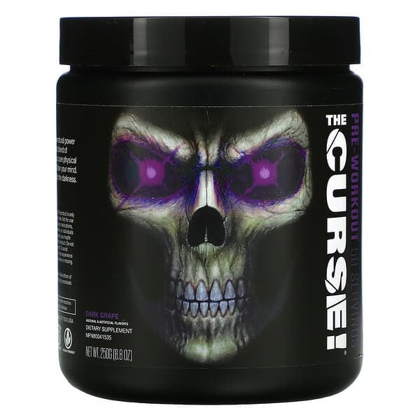 JNX Sports, The Curse, Pre-Workout, Dark Grape, 8.8 oz ( 250 g)