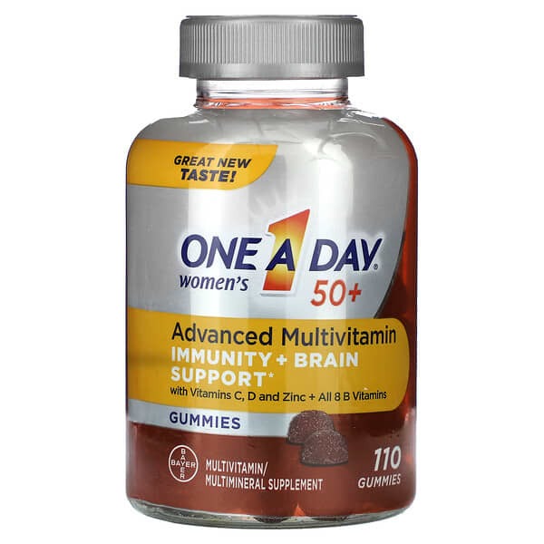 one a day for women 50, One A Day Women, Advanced Multivitamin, 110 Gummies