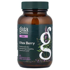 Gaia Herbs, Vitex Berry for Women, 60 Vegan Liquid Phyto-Caps