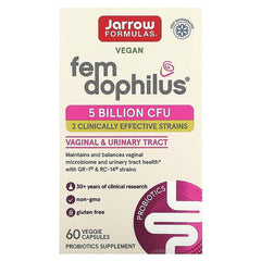 Fem Dophilus, 5 Billion CFU, 60 Veggie Capsules, Jarrow Formulas,