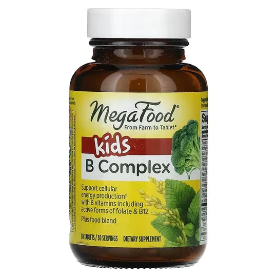MegaFood, Kids B Complex, 30 Tablets