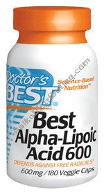 Alpha Lipoic Acid 600mg, by Doctors Best D249
