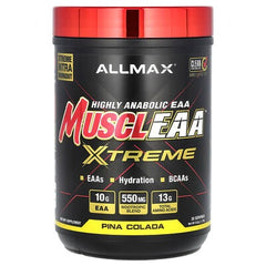 ALLMAX, MUSCLEAA™ Xtreme, Pina Colada, 1.17 lb (532 g)