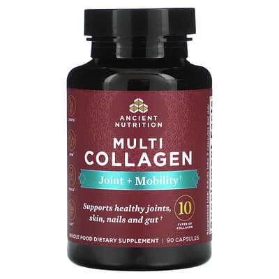 Ancient Nutrition, Multi Collagen, Joint + Mobility, 90 Capsules