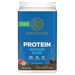 sunwarrior protein, Blend, Protein, Chocolate, 1.65 lb (750 g)