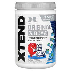 Xtend, The Original 7G BCAA, Air Heads Tasty Blue Raspberry, 15 oz (423 g)