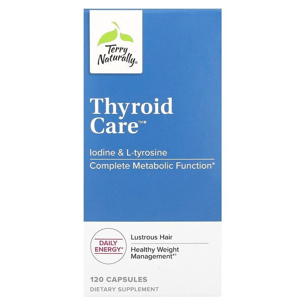Terry Naturally, Thyroid Care, 120 Capsules