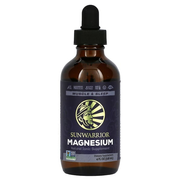 Sunwarrior Magnesium, 4 fl oz (118 ml)