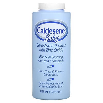 Caldesene, Baby, Cornstarch Powder with Zinc Oxide, 5 oz (142 g)