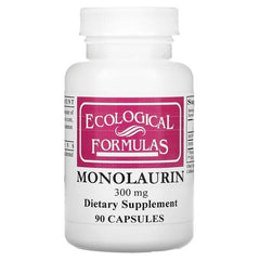 Ecological Formulas, Monolaurin, 300 mg, 90 Capsules, monolaurin ecological formulas