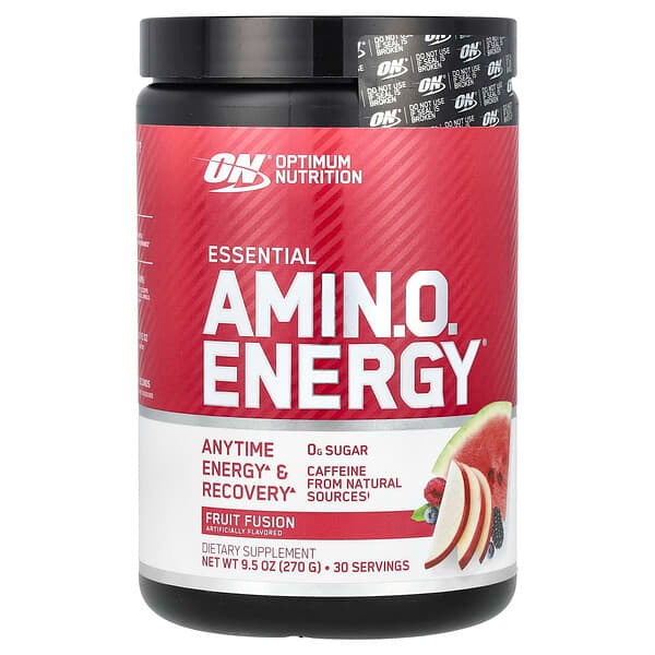 Optimum Nutrition, Essential Amin.O. Energy, Fruit Fusion, 9.5 oz (270 g)