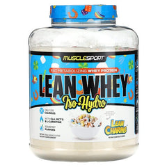 MuscleSport, Lean Whey, Iso-Hydro, Lean Charms, 5 lbs (2,275 g)
