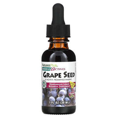 NaturesPlus, Herbal Actives, Grape Seed, Alcohol Free, 25 mg, 1 fl oz (30 ml)