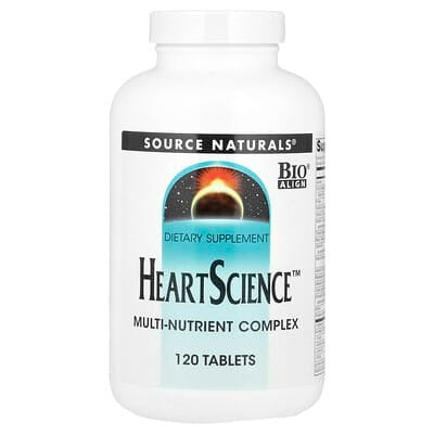 Source Naturals, HeartScience™, Multi-Nutrient Complex, 120 Tablets