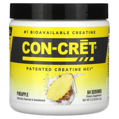 con cret creatine, Patented Creatine HCl, Pineapple, 2.2 oz (61.4 g)