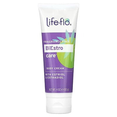 life flo biestro, biestro care life flo, life flo estrogen cream, Life flo BiEstro Care Body Cream, Fragrance free, 4 oz (112 g)