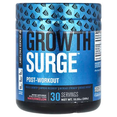 Jacked Factory, Growth Surge, Post-Workout, Watermelon, 10.58 oz (300 g)