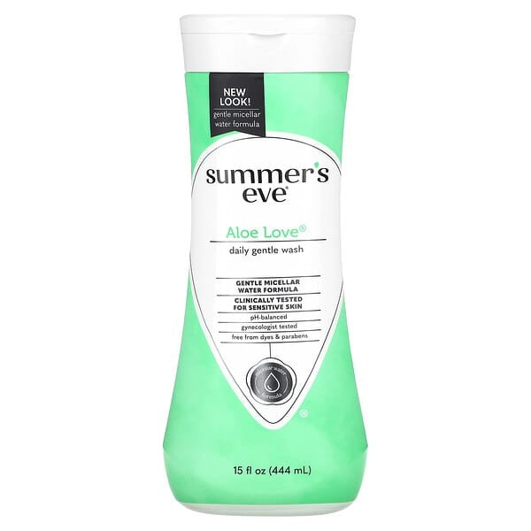 Summer's Eve, Daily Gentle Wash, Aloe Love, 15 fl oz (444 ml)