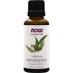 Now 100% Pure Eucalyptus Oil 1 fl.oz, now essential oils