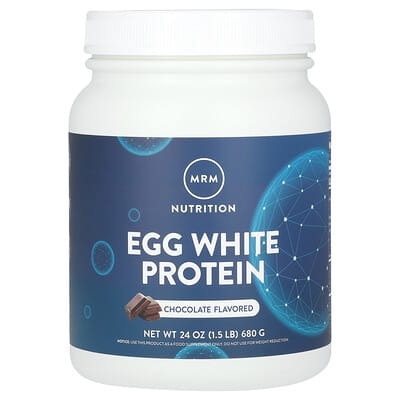 mrm egg white protein chocolate 24 oz, MRM Nutrition, Egg White Protein, Chocolate, 1.5 lbs (680 g)