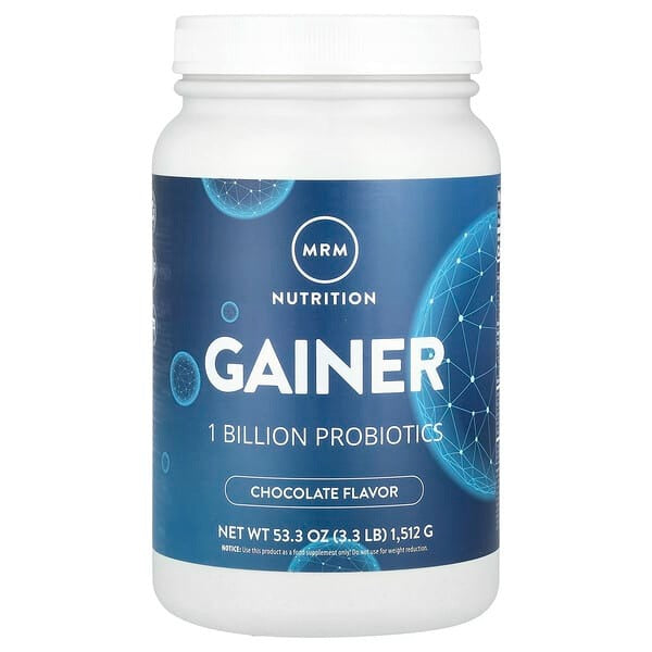 MRM Nutrition Gainer, Chocolate, 3.3 lb (1,512 g)