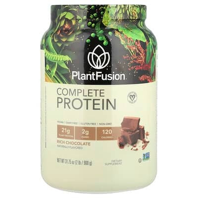 PlantFusion Complete Protein, Rich Chocolate, 2 lb (900 g)