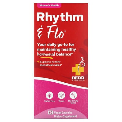 Redd Remedies, Rhythm & Flo, 60 Vegan Capsules