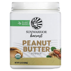 Sunwarrior, Harvest, Peanut Butter Powder, 1.32 lb (600 g)