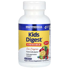 Enzymedica Kids Digest, Fruit Punch, 90 Tablets
