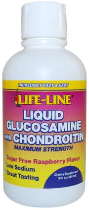 Glucosamine with Chondroitin Max Strength, Raspberry, 16 oz. by Nature Blend