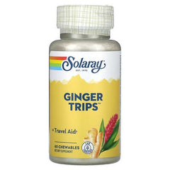 Solaray Ginger Trips, 60 Chewables