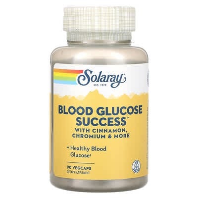 Solaray, Blood Glucose Success, 90 VegCaps