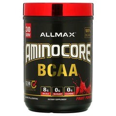 ALLMAX, AMINOCORE BCAA, Fruit Punch, 0.69 lbs (315 g)