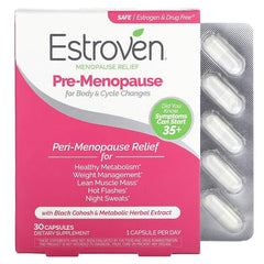 Estroven  Menopause Relief, Pre-Menopause, 30 Capsules