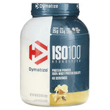 Dymatize, ISO100 Hydrolyzed, 100% Whey Protein Isolate, Gourmet Vanilla, 3 lb (1.4 kg)