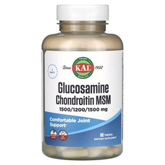 KAL, Glucosamine Chondroitin MSM, 90 Tablets