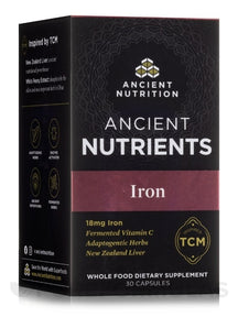 Ancient Nutrition Iron 18 mg - 30 Capsules