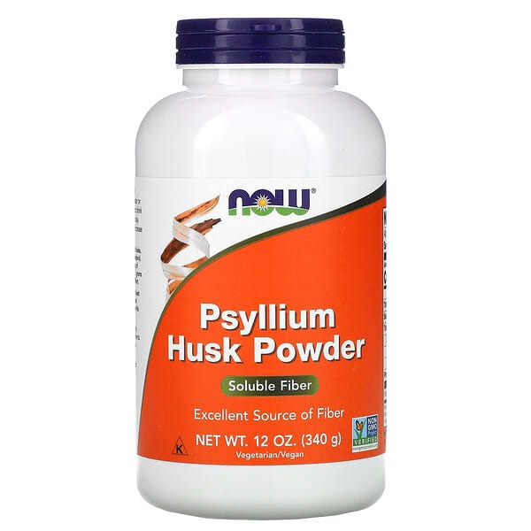 NOW Foods Psyllium Husk, Powder 12 oz (340 g)
