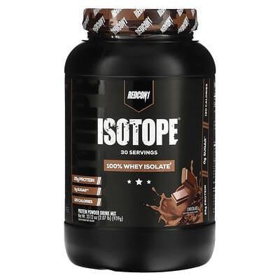 Redcon1, Isotope, Protein Powder Drink Mix, Chocolate, 2.07 lbs (939 g)