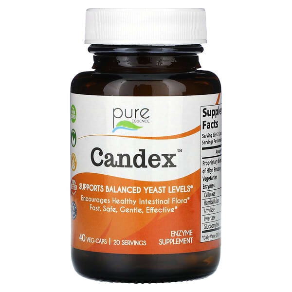 Pure Essence Candex, 40 Veg-Caps