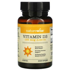 naturewise vitamin d3 5000 iu, 125 mcg, 90 Softgels