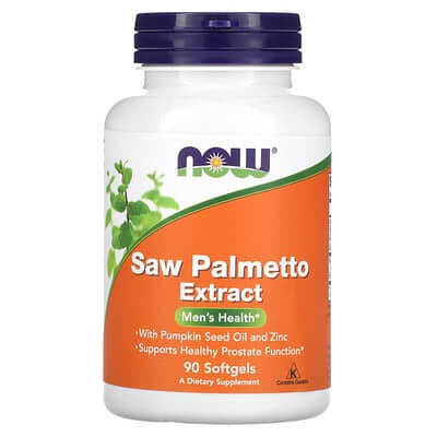 NOW Foods, Saw Palmetto Extract, 90 Softgels