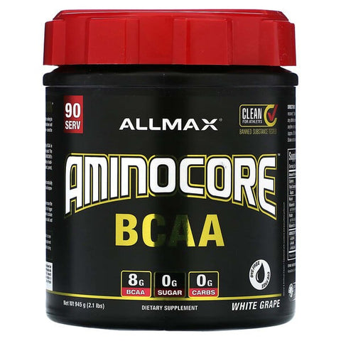 ALLMAX, AMINOCORE BCAA, White Grape, 2.1 lbs (945 g)