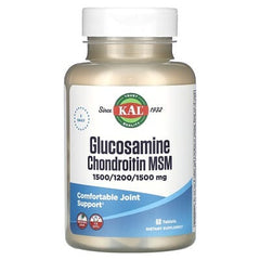 Glucosamine Chondroitin MSM, 60 Tablets, KAL