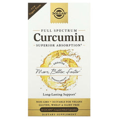 solgar curcumin, Full Spectrum Curcumin, 60 Licaps