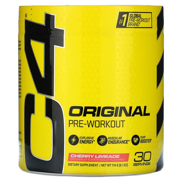 cellucor c4 pre workout,  Original Cherry Limeade, 6.1 oz (174 g)