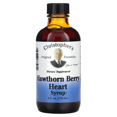 Christopher's Original Formulas, Hawthorn Berry Heart Syrup, 4 fl oz (118 ml)