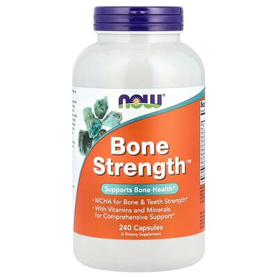 NOW Foods Bone Strength, 240 Capsules