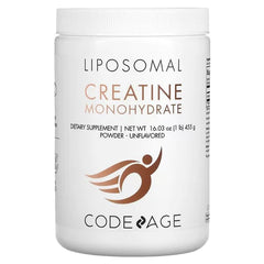 Codeage, Liposomal Creatine Monohydrate Powder, Unflavored, 1 lb (455 g)