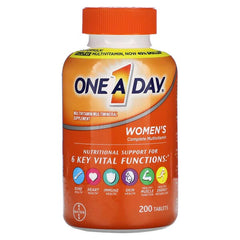 women's one a day, One A Day, Women's Complete Multivitamin, 200 Tablets